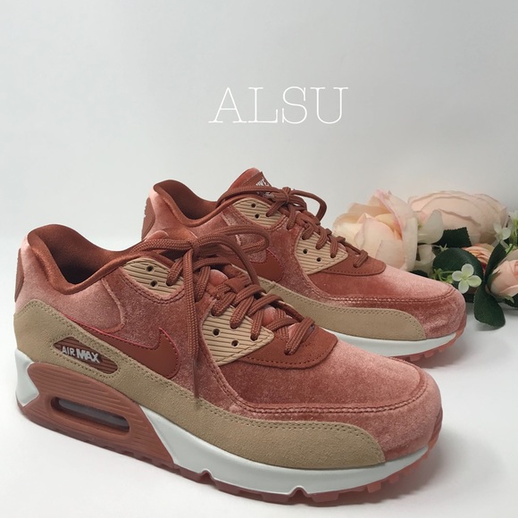 NWT Nike Air Max 90 LuX Dusty Peach🍑W AUTHENTIC - Picture 2 of 8